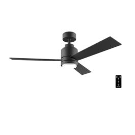 Cecotec 05836 Ventilador de Techo con Aspas de 1220mm, Color Negro, Iluminación LED Integrada, Bajo Consumo 30W para Hogar Cecotec 05836 Ventilador de Techo con Aspas de 1220mm, Color Negro, Iluminación LED Integrada, Bajo Consumo 30W para Hogar