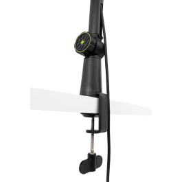 SBG Soporte de Micrófono Articulado con Pinza para Broadcast, Podcast y Streaming, Hasta 940mm Extensión, Carga 2kg