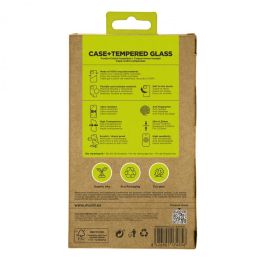 Muvit Recycletek Funda para Apple iPhone 16, Protección Confiable y Sostenible, Materiales Reciclados, Acceso Completo