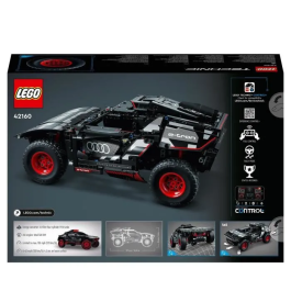 LEGO 42160 Audi RS Q e-tron Coche de Rally Teledirigido Modelo Todoterreno Dakar