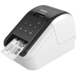 Impresora de Etiquetas Brother QL-810WC/ Térmica/ Ancho etiqueta 62mm/ USB-WiFi/ Blanca y Negra Impresora de Etiquetas Brother QL-810WC/ Térmica/ Ancho etiqueta 62mm/ USB-WiFi/ Blanca y Negra