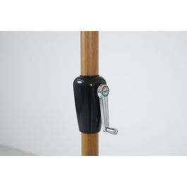 DKD Home Decor Parasol Terraza y Jardín Crudo 264 x 240 x 446 cm