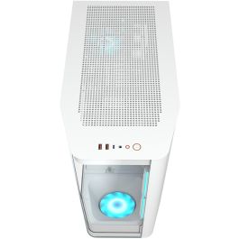 COUGAR FV270 ARGB Midi Tower Gaming PC Blanco con Panel Vidrio Templado e Iluminación RGB - Soporte ATX/EATX