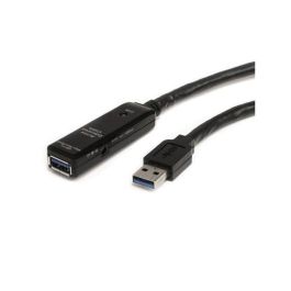 Cable USB Startech USB3AAEXT5M USB A Negro