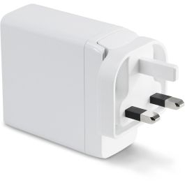 DICOTA D31983 Cargador Universal GaN para Portátil, 100W, Rápido Power Delivery/Quick Charge 4+, 1 USB-A, 2 USB-C