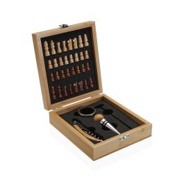 Versa Set Vino 4 Accesorios con Ajedrez (2 Unidades)