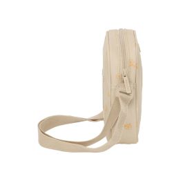 Bolso Bandolera Safta Oso Beige 16 x 18 x 4 cm