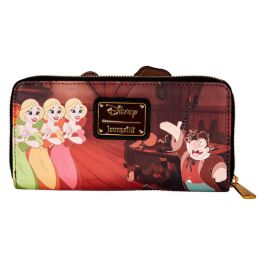 Loungefly Cartera Billetera Villanos Escena Gaston La Bella y la Bestia Disney