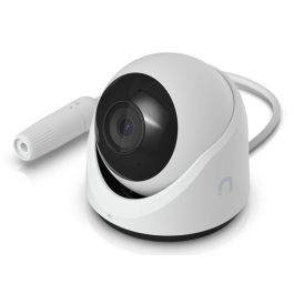 Ubiquiti Cámara Turret 4K 8MP PoE IP66/IK04 Exterior Resistente a Manipulaciones con Sensor 1/1.8" y Ajuste 3-Ejes