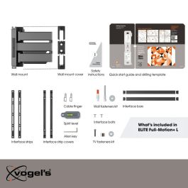 Soporte TV Vogel's TVM5645 NEGRO 40" 35 kg