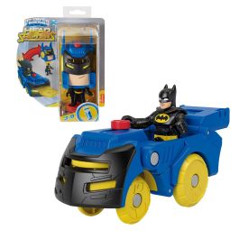 Imaginext HGX78 DC Super Friends Vehiculo Head Shifters Figura Batman Mattel