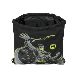 Bolsa Mochila con Cuerdas Batman Game over Negro 35 x 40 x 1 cm