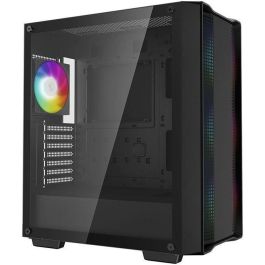 Caja para PC - DEEPCOOL - CC560 ARGB V2 (Negro) - Torre media - Formato ATX - Circulación de aire optimizada