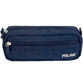 Milan Estuche Rectangular 2 Cremalleras Serie 1918 Azul Marino Escolar Precio: 6.50000021. SKU: S7914156