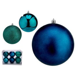 Set 6 Bolas Navidad Col Turquesa 12 Cm Surt Krist+ (10 Unidades) Precio: 74.95000029. SKU: B1KCYED6RF