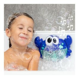 Cangrejo Musical con Pompas de Jabón para Baño Crabbly InnovaGoods Cangrejo Musical con Pompas de Jabón para Baño Crabbly InnovaGoods