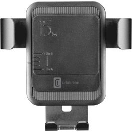 Cellularline Soporte de Coche Slide Air con Carga Inalámbrica para Smartphones Universal Negro