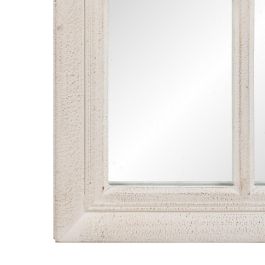 Espejo Ventana Blanco Envejecido 80 X 3,50 X 140 cm