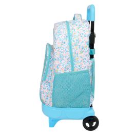Mochila Escolar con Ruedas Moos Fiori Multicolor 33 x 45 x 22 cm
