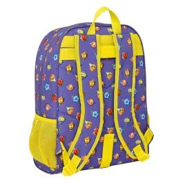 Mochila Escolar SuperThings Guardians of Kazoom Amarillo Morado 32 x 42 x 14 cm Mochila Escolar SuperThings Guardians of Kazoom Amarillo Morado 32 x 42 x 14 cm