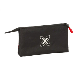 Portatodo Triple Munich Vulcan Negro 22 x 12 x 3 cm