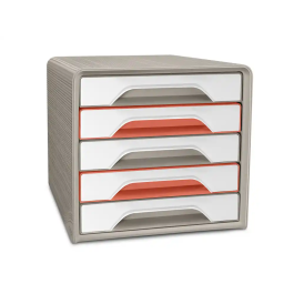 Cep Fichero Cajones Sobremesa Terra Nova 5 Cajones Colores Surtidos 360x288x271 mm Precio: 62.79000002. SKU: B1H244S544