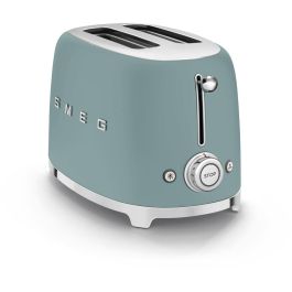 Smeg TSF01EGMEU Tostadora 2 Rebanadas Verde Esmeralda Mate