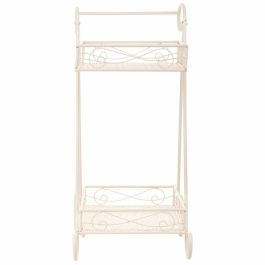 Soporte para Maceta Alexandra House Living Blanco Metal Hierro 23 x 65 x 28 cm