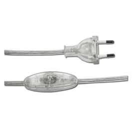 Edm Conexión con Interruptor 3A 1,5m 2x0,75mm Manguera Plana Transparente Precio: 4.49999968. SKU: B14VCYQLDL