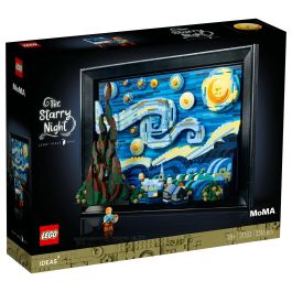 Lego Ideas 21333 Vincent Van Gogh - Lienzo de la Noche Estrellada Lámina Artística 3D - 2316 Piezas