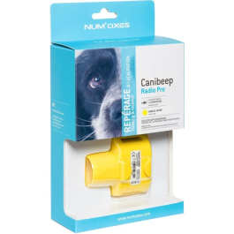 Num'Axes Collar de Seguimiento CANIBEEP RADIO PRO, Color Amarillo, Referencia PFREPSON012