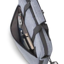 Dicota MOTION Bolso Tote Eco para Portátil 13-15.6" (39.6 cm) Azul Denim Reciclado 770g