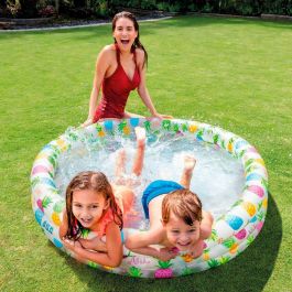 Piscina Hinchable para Niños Intex Piñas Aros 248 L 132 x 28 x 132 cm (12 Unidades)