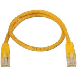 Aisens Cable de Red Latiguillo RJ45 Cat.6 UTP AWG24 Amarillo 0.5 M