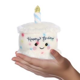 Palm Pals Peluche Tarta Cumpleaños Suave - 13cm