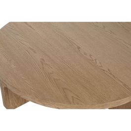 Mesa de Centro Home ESPRIT Natural madera de roble 121 x 121 x 32 cm