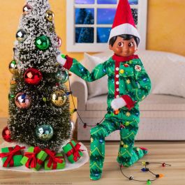 The On the Shelf Pijama para Muñeco - Árbol de Navidad (Edad: +3 años)