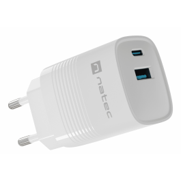 NATEC NUC-2140 Cargador Dispositivo Móvil Universal Carga Rápida 1 Puerto USB-C Blanco Interior Alimentación AC Protección Sobretensión Precio: 14.49999991. SKU: B17KL3RVD8