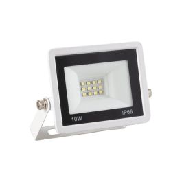 Foco Proyector LED 10W 800Lm 6000ºK IP66 Regulable 60,000H Acabado Blanco [LM-6001-W-CW]