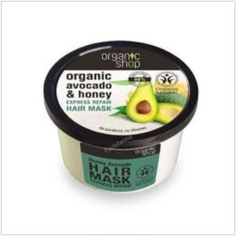 ORGANIC SHOP Mascarilla Capilar Reparadora con Aguacate y Oliva Ecológicos 250ml - Restaura, nutre y da brillo Precio: 4.68999993. SKU: SLC-90319