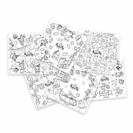 Smoby SMO3032164302017 Recargas de páginas para colorear de Peppa Pig 10 hojas para la mesa creativa infantil