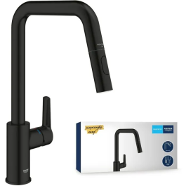 Grohe 306312430 Grifo de Cocina Mezclador Monomando Negro Mate Caño Alto en U con Ducha Extraíble Precio: 271.94999986. SKU: B1HYSGKPK7