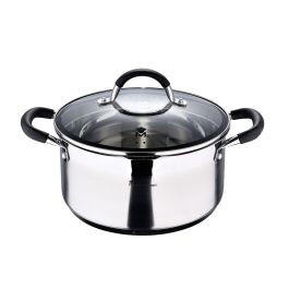 Olla ø24x12cm 5l acero inoxidable con tapa foodies bgmp-1502-bk masterpro Precio: 37.79000005. SKU: S7918172