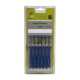 Irimo 461-6-b Juego Destornilladores de Precisión 6 Piezas Ranurados Phillips