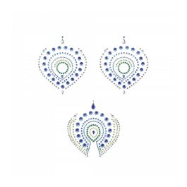 Pezoneras Azul y Verde Bijoux Indiscrets FLAMBOYANT