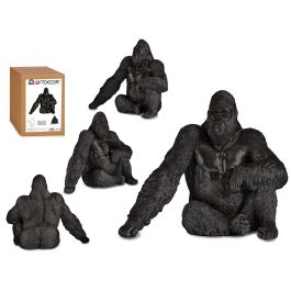 Giftdecor Gorila Sentado Negro 34x50x63 cm Resina Precio: 88.50000016. SKU: S3609523