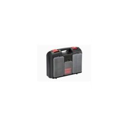 Adw Caja de Herramientas de Plástico Vacía para Taladro con Compartimentos Fijos Negra, Roja y Gris Fabricada en Italia Adw Caja de Herramientas de Plástico Vacía para Taladro con Compartimentos Fijos Negra, Roja y Gris Fabricada en Italia