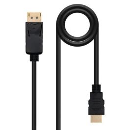 Adaptador DisplayPort a HDMI NANOCABLE 10.15.4300 Negro 50 cm Precio: 7.49999987. SKU: S0233027