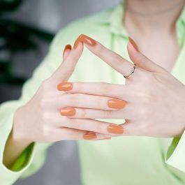 Nooves Láminas De Uñas De Gel Premium Luxe #Cru Au Soleil Nooves Láminas De Uñas De Gel Premium Luxe #Cru Au Soleil