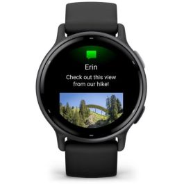 Garmin Vivoactive 5 Smartwatch Negro Pantalla AMOLED Táctil 1.2" GPS Wifi 4 GB 36g Silicona